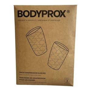 BODYPROX Thigh Compression Sleeves 1 Pair Hamstring Quad Support M NEW